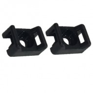 Çetinkaya ÇKB 22-15 S 22x15mm Siyah Vidalı Kroşe Kablo Bağı Etiketi ve Sabitleme Elemanı