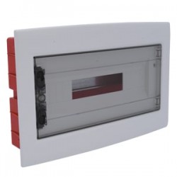 Çetinkaya ÇP 10918 Şeffaf Kapaklı ABS 18li Sigorta Kutusu Klemensli 440x273x80 IP40