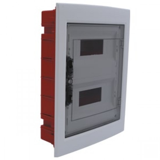 Çetinkaya ÇP 10924 Şeffaf Kapaklı Sigorta Kutusu ABS IP40 305x394x85 24lü Klemensli