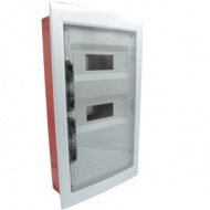 Çetinkaya ÇP 10936-M2 305x544x87 Metal Gövdeli Şeffaf Kapaklı 36lı Sigorta Kutusu