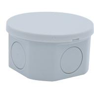 Çetinkaya ÇP 1237 85x45 Sıva Üstü Kırmalı Opak ABS Buat - Elektrik Tesisat Kutusu