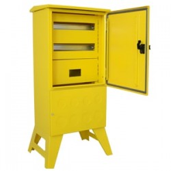 Çetinkaya ÇP 126 Şantiye Panosu 40x100x27, 4 Tri.+4 Mon. Prizli, Sig. Pako ve Kompak Yeri