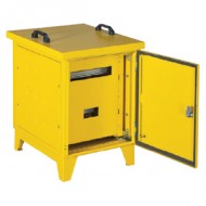 Çetinkaya ÇP 128 40x68x50 Metal 9 Trifaze 9 Monofaze Prizli Etanj Şantiye Panosu