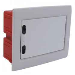 Çetinkaya ÇP 12908 ABS S.A. 8li Sigorta Kutusu Opak Kapaklı Klemensli IP40 Plastik Gövdeli