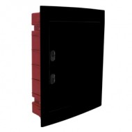 Çetinkaya ÇP 12924-1 B 305x330x85 ABS Siyah Kapaklı 8li IP40 Plastik Sigorta Kutusu Klemensli