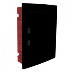 Çetinkaya ÇP 12924 B Siyah Kapaklı Plastik Gövdeli Sigorta Kutusu IP40 24lü Klemensli 305x394x85mm