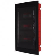 Çetinkaya ÇP 12936 B 36lı Klemensli ABS IP40 Siyah Kapaklı Sigorta Kutusu 305x544x87