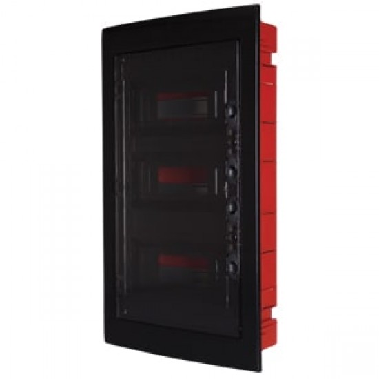 Çetinkaya ÇP 12936 B 36lı Klemensli ABS IP40 Siyah Kapaklı Sigorta Kutusu 305x544x87