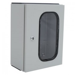 Çetinkaya ÇP 140 Metal Duvar Tipi Etanj Pano 30x40x20 Camlı Şantiye Panosu