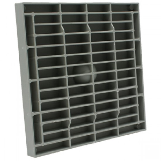 Çetinkaya ÇP 202023 K Termoplastik Rogar 20x20x20 ABS Düz Gri Kalın Kapaklı