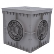 Çetinkaya ÇP 303031 30x30x30 ABS Gri Yeraltı Buatı Termoplastik Rogar Kapaksız