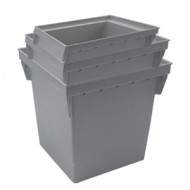 Çetinkaya ÇP 303039 30x30x30 ABS Yeraltı Buatı Gri Kapaklı Düz Termoplastik Rogar