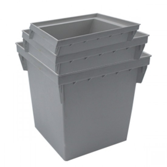 Çetinkaya ÇP 202022 20x20x20 ABS Yeraltı Buatı Gri Kapaklı Düz Termoplastik Rogar