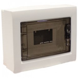 Çetinkaya ÇP 30908 219x184x89 ABS Şeffaf Kapaklı Sigorta Kutusu Klemensli