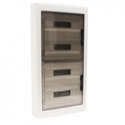 Çetinkaya ÇP 30972 Şeffaf Kapaklı Sigorta Kutusu S.Ü. 72li 4x18 440x855x95 ABS