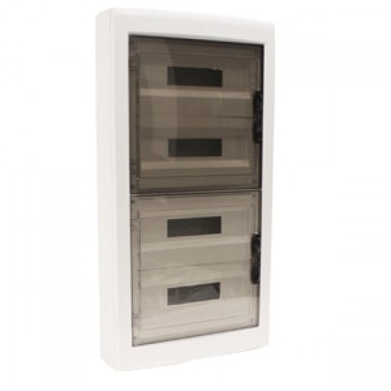 Çetinkaya ÇP 30972 Şeffaf Kapaklı Sigorta Kutusu S.Ü. 72li 4x18 440x855x95 ABS