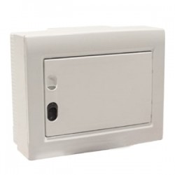 Çetinkaya ÇP 32908 ABS Opak Kapaklı Sigorta Kutusu Klemensli 8li 219x184x89