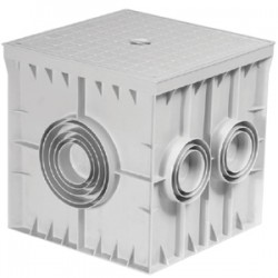 Çetinkaya ÇP 404043 Termoplastik Yeraltı Buatı 40x40x40 6 Çıkış Kapaksız