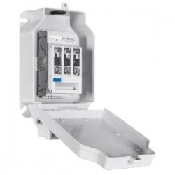 Çetinkaya ÇP 515 Polyester Kofra Kutusu 23x42x12 Kaidesiz Boş NH Yük Kesici Panosu