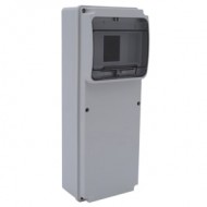 Çetinkaya ÇP 6011 130x350x105 6 Sigortalı ABS Kombinasyon Kutusu Düz Model