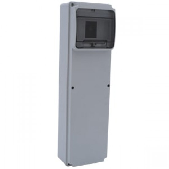 Çetinkaya ÇP 6012 130x460x105 6 Sigorta Takılabilir ABS Düz Model Kombinasyon Kutusu