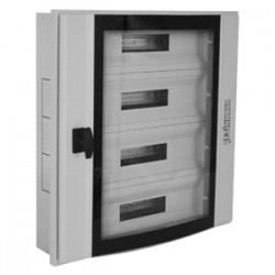 Çetinkaya CPD 4006510 SAPS 40x65x10 Metal Sıva Altı Bombeli Temperli Camlı Pano