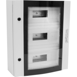 Çetinkaya CPD 4505015 SUPS Sıva Üstü Bombeli Camlı İç Tesisat Panosu 45x50x15