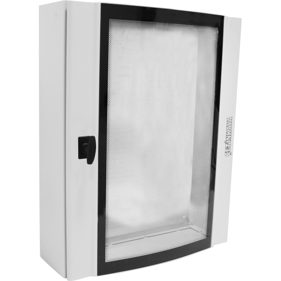 Çetinkaya CPD 4506515 SUM Metal Sıva Üstü Bombeli Camlı İç Tesisat Panosu 45x65x15