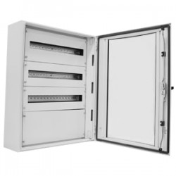 Çetinkaya CPD 6006020 SUMP Sıva Üstü Bombeli Temperli Camlı 60x60x20 Metal İç Tesisat Panosu