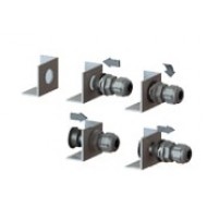 Çetinkaya CRM-11BR PG 11 Nikel Kaplama Pirinç Metal Standart Rakor