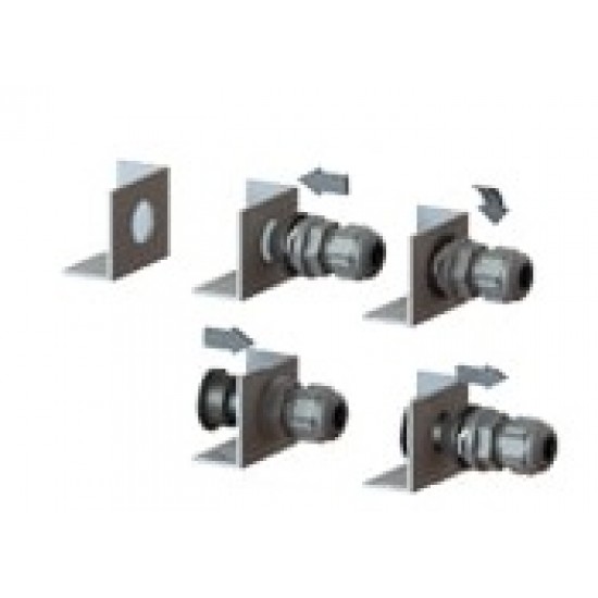 Çetinkaya CRM-29BR PG 29 Nikel Kaplama Pirinç Metal Standart Rakor