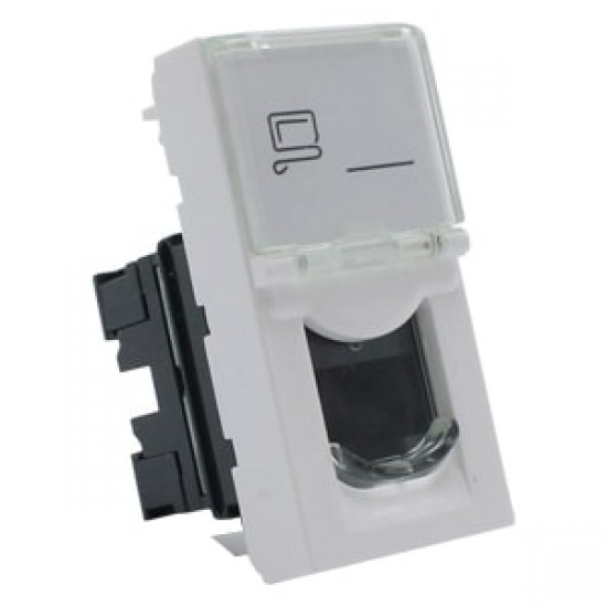 Çetinkaya P13 04 00 Data Prizi Cat5 UTP Beyaz - Hızlı ve Güvenilir Ağ Bağlantısı