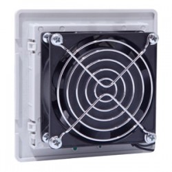 Çetinkaya V01 110 002 Fanlı Menfez 110x110 80x80x25 110V-50/60Hz 29m³/h Kapasiteli