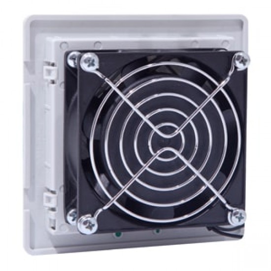 Çetinkaya V01 110 002 Fanlı Menfez 110x110 80x80x25 110V-50/60Hz 29m³/h Kapasiteli