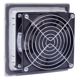 Çetinkaya V01 160 001 Fanlı Menfez 160x160mm Dış 120x120x38mm Fan 230V 130m³/h