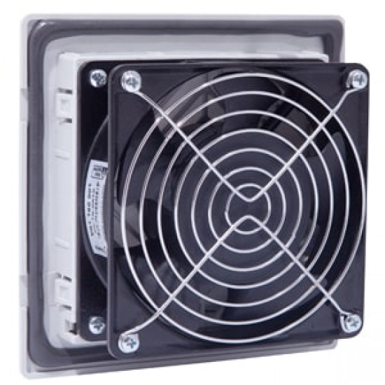 Çetinkaya V01 160 001 Fanlı Menfez 160x160mm Dış 120x120x38mm Fan 230V 130m³/h
