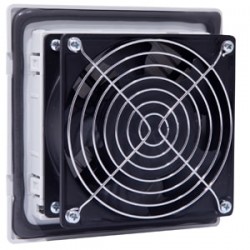 Çetinkaya V01 160 002 Fanlı Menfez 160x160 Kasa 120x120x38mm 110V 130m³/h