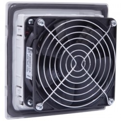 Çetinkaya V01 160 003 Fanlı Menfez 120x120x38 24V DC 132m³/h Kapasiteli