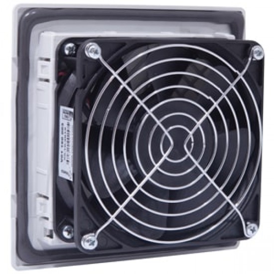 Çetinkaya V01 160 003 Fanlı Menfez 120x120x38 24V DC 132m³/h Kapasiteli