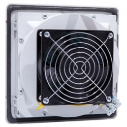 Çetinkaya V01 210 001 Fanlı Menfez 210x210 Panelli 120x120x38mm 230V AC 130m³/h