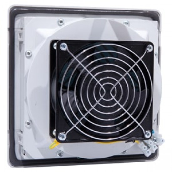 Çetinkaya V01 210 001 Fanlı Menfez 210x210 Panelli 120x120x38mm 230V AC 130m³/h