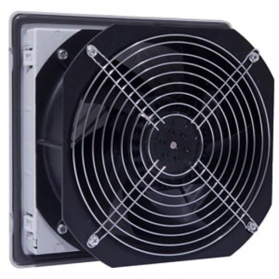 Çetinkaya V01 260 010 Fanlı Menfez 800m³/h 110V 225x225x80mm Endüstriyel Hava Fanı