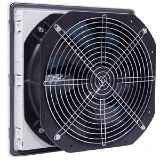 Çetinkaya V01 325 004 Fanlı Menfez 24V DC 900m³/h 280x280mm