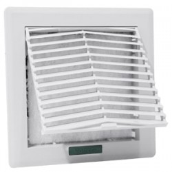 Çetinkaya V02 110 003 110x110 FM Serisi Kolay Montajlı Filtreli Gri Menfez