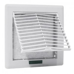 Çetinkaya V02 160 003 160x160 Filtreli Gri Menfez FM Serisi Kolay Montajlı