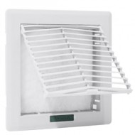 Çetinkaya V02 210 003 FM Serisi 210x210 Filtreli Gri Menfez Kolay Montajlı