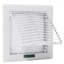 Çetinkaya V02 210 003 FM Serisi 210x210 Filtreli Gri Menfez Kolay Montajlı