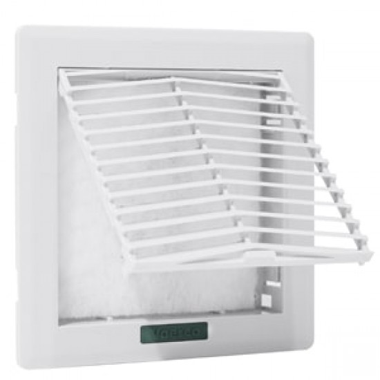 Çetinkaya V02 210 003 FM Serisi 210x210 Filtreli Gri Menfez Kolay Montajlı