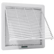 Çetinkaya V02 260 003 FM Serisi Kolay Montajlı Filtreli Gri Menfez