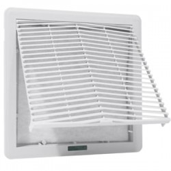 Çetinkaya V02 260 003 FM Serisi Kolay Montajlı Filtreli Gri Menfez